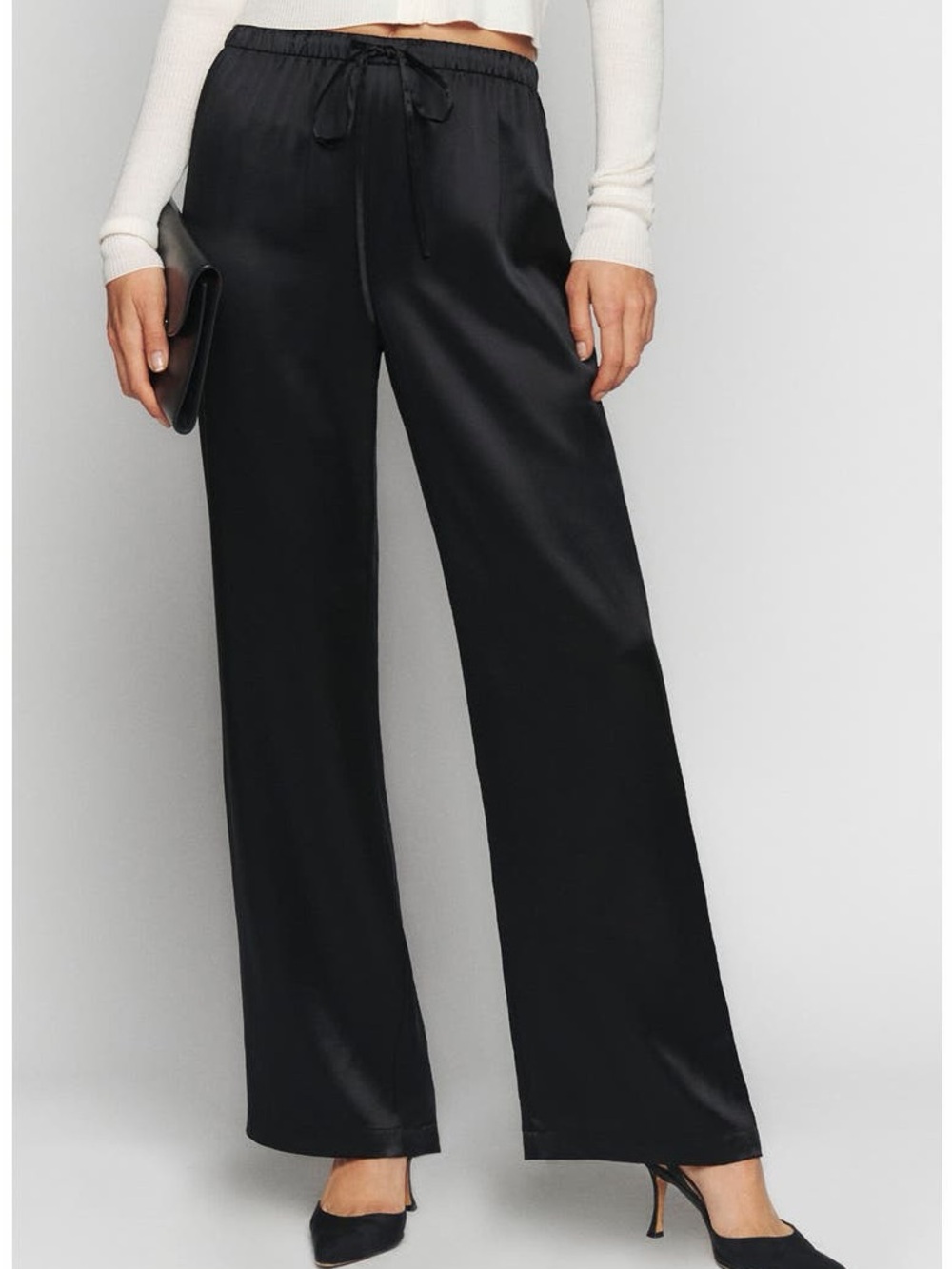 Reformation Olina Silk Pant
